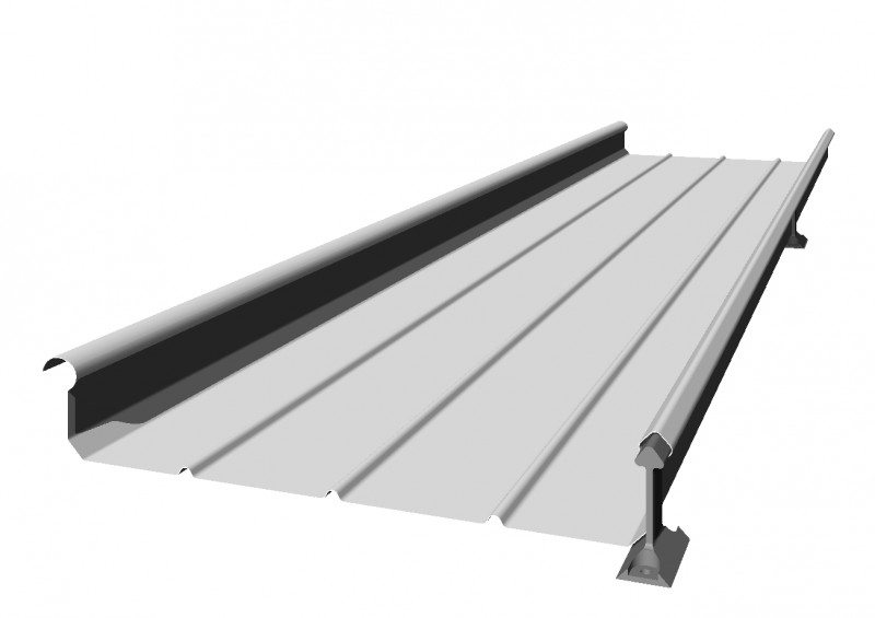铝镁锰金属屋面系统的施工方案之屋面板系统的加工制作